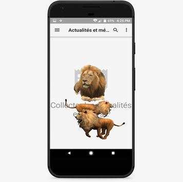 funny lion on screen screenshot 3
