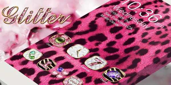 Glitter GO Launcher Theme screenshot 6