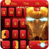red technology keyboard Iron man keyboard 10001001