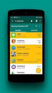 Backup Restore APK 3 تصوير الشاشة