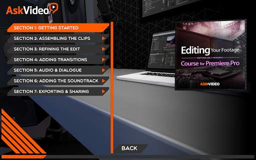 Editing Your Footage Course for Premiere Pro CC screenshot 2