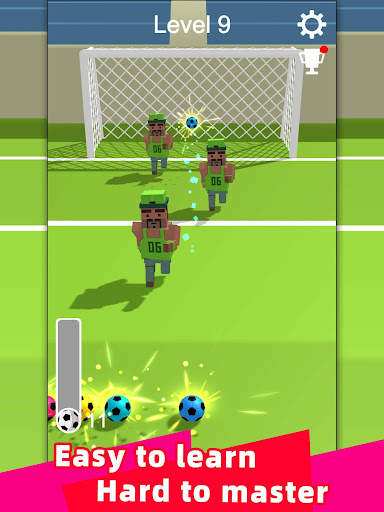 Straight Strike - Game tembakan sepak bola 3D screenshot 11