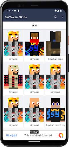 SirYakari Skins do Minecraft screenshot 3