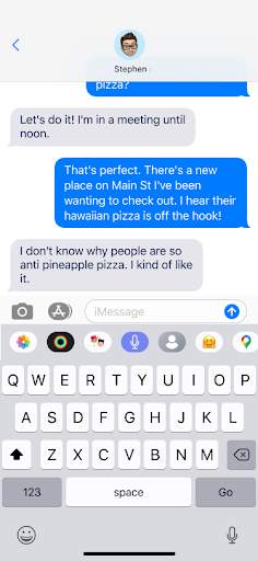 AI Messages OS 17 - Messenger screenshot 2