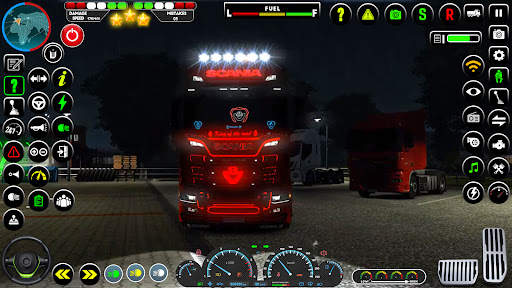 Euro Truck Driving Games screenshot 1