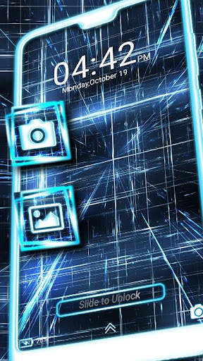 Light Matrix Launcher Theme screenshot 3