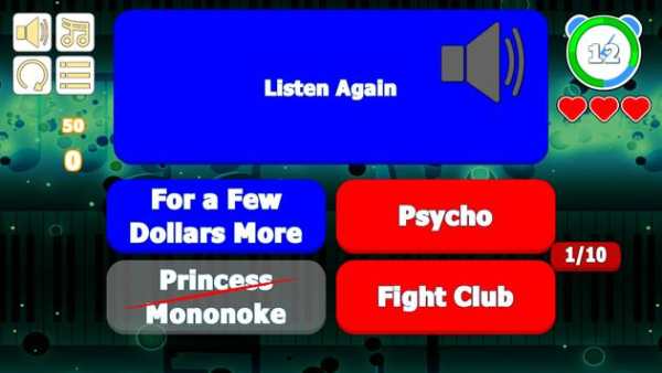 Movie Music Estimating Game screenshot 2