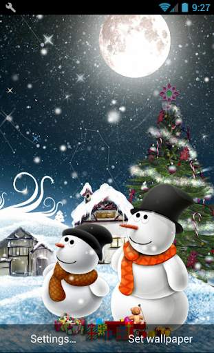 Christmas Live Wallpaper screenshot 5