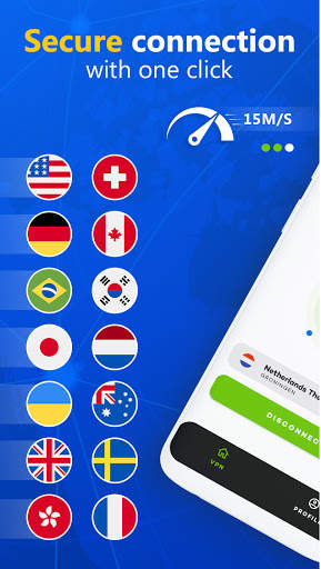 NorsVPN Free Proxy - Unlimited VPN screenshot 4