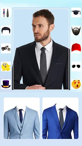 Men Suit Photo Editor - Frames screenshot 1
