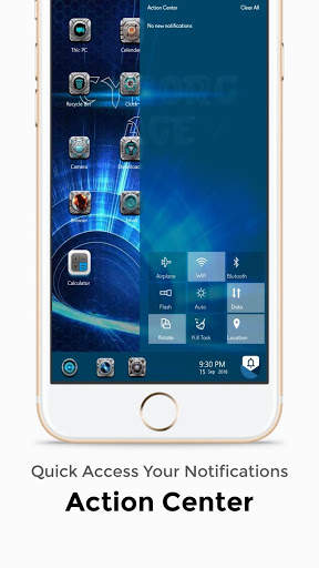 Cyborg Age Theme screenshot 3