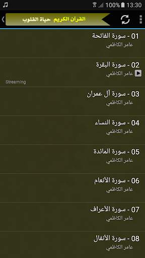 عامر الكاظمي القران الكريم كامل بجودة عالية screenshot 3