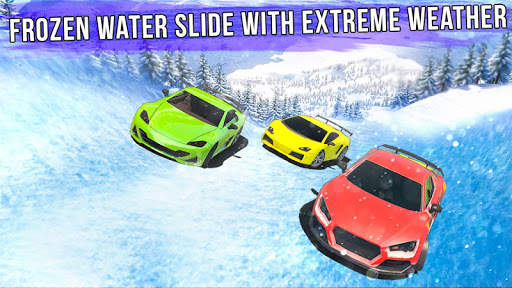 WaterSlide Car Racing Games 3D screenshot 5