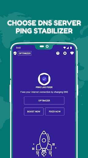 Internet Optimizer & Ping Faster, Fix Online ping screenshot 2