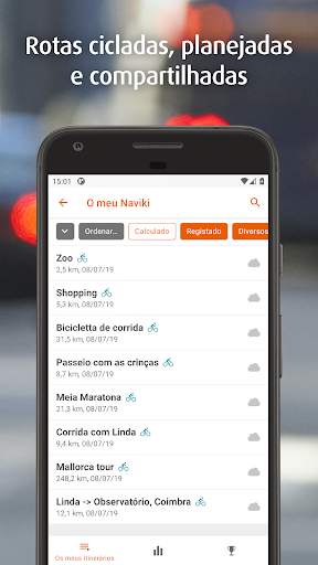 Naviki – app para a bicicleta screenshot 6