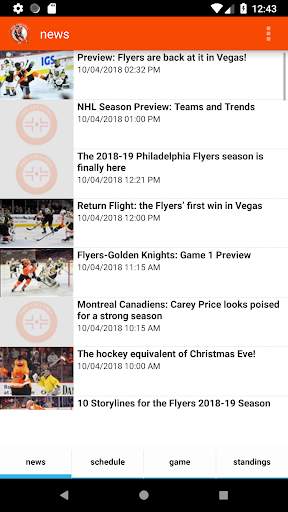 Philadelphia Hockey - Flyers Edition screenshot 1