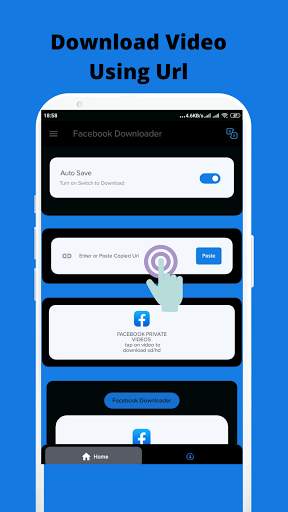 Download Facebook Video: Facebook Video Downloader screenshot 1