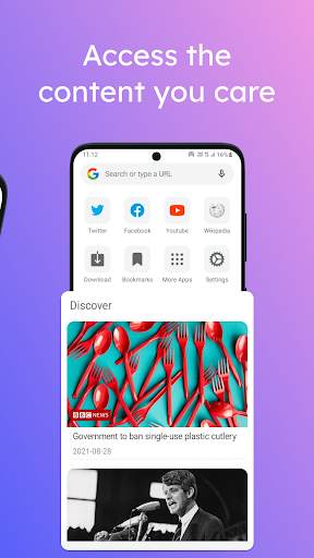 Web Browser - Fast, Private & Secure screenshot 3