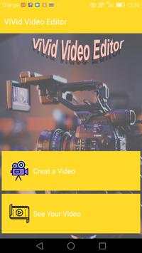 Video editor & Video maker - VividVideo maker screenshot 1