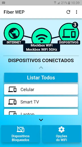Fiber WEP скриншот 2