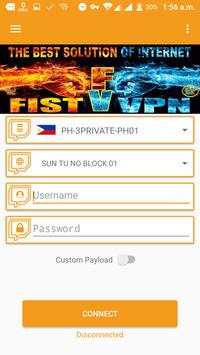FistVPN-Lite (official)(oranges) screenshot 2