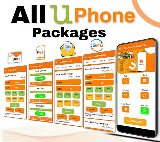 U Sim Packages 2021 | U Internet Packages 2021 screenshot 1