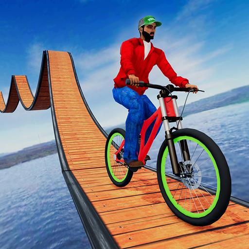 Stunt bike Impossible Tracks 3D: New Bicycle Games icon