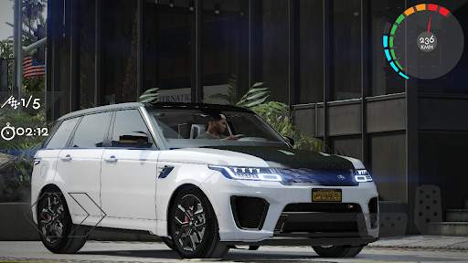 Rover SUV SVR : City Driving screenshot 1