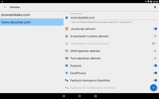 Privacy Browser screenshot 7