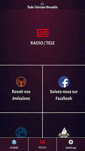 Radio Tele Hirondelle 1 تصوير الشاشة