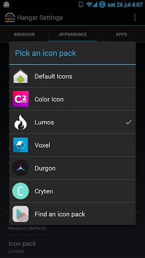 Hangar - Smart app shortcuts screenshot 7
