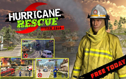 Hurricane Rescue Simulator 2018 - Ambulance Rescue screenshot 10