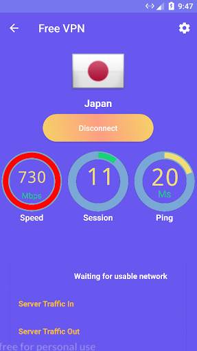 Free VPN Master App - 100% free VPN! screenshot 2