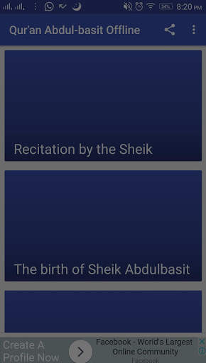 Qur'an Abdul-basit Offline screenshot 1