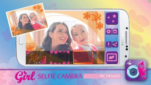Girl Selfie Camera Pic Frames screenshot 2