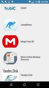 Free Cloud Storage Options screenshot 3