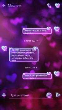 Romantic GO SMS screenshot 2
