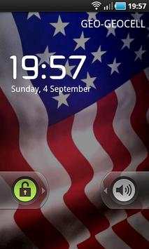 Animated American Flag LWP скриншот 2