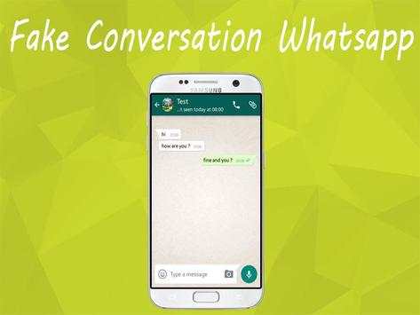 Fake Conversation For Whatsapp screenshot 2