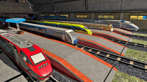 Euro Train Racing Free screenshot 4