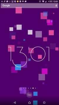 Digitle clock LWP screenshot 6