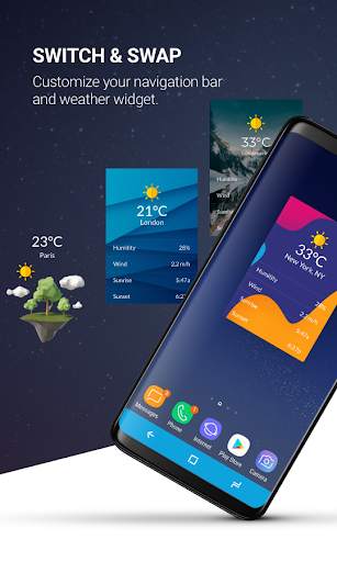 Stylish – Customize Your Navbar & Weather Widget screenshot 1