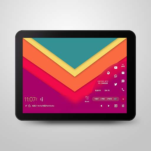 Chroma Free KLWP screenshot 24