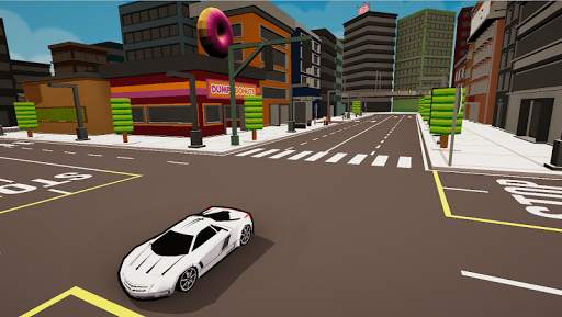 Fantasy Car Driving Simulator: 3D Cartoon World screenshot 6