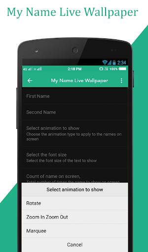 My Name Live Wallpaper screenshot 3