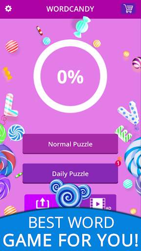 Word Candy - Relaxing Word Game screenshot 1
