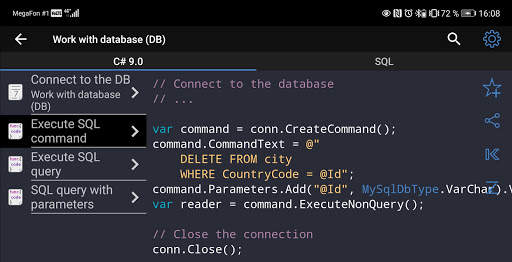 C# 9 & SQL screenshot 7