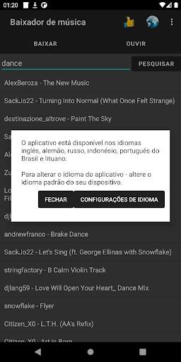 Baixador de música screenshot 4