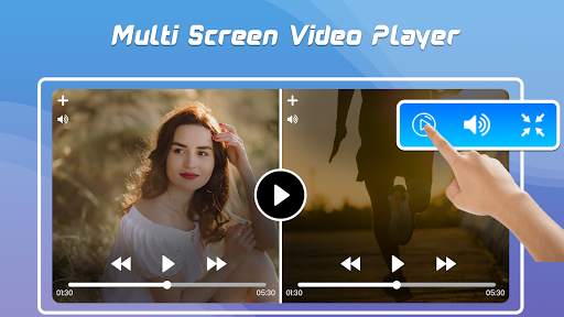 Multi Screen Video Player-Multi Videos at SameTime 3 تصوير الشاشة