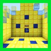 New Pacman Mini-game. Map for MCPE 1.1